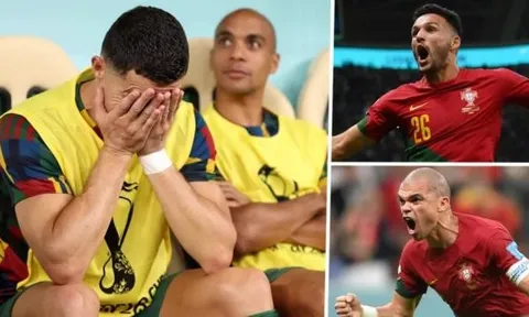Người thắng kẻ thua trận Bồ Đào Nha 6-1 Thụy Sĩ: Ronaldo, fan Ronaldo