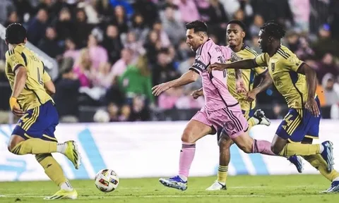 "Nhảy số" cực nhanh, Messi lại làm điên đảo MLS