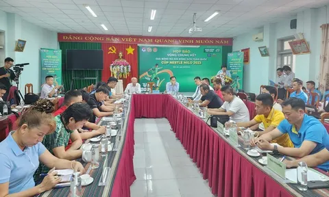 16 đội tranh tài tại vòng chung kết giải bóng đá nhi đồng toàn quốc