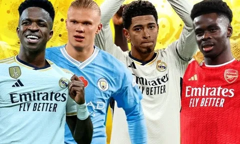 Những ngôi sao giá trị nhất hành tinh: Haaland hơn Mbappe, Bellingham hạng 3