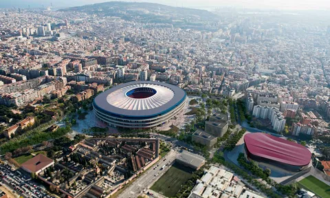 Mê mẩn với diện mạo mới của sân Nou Camp