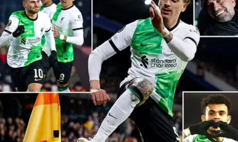 Nunez lập siêu phẩm, Liverpool hủy diệt Sparta Prague