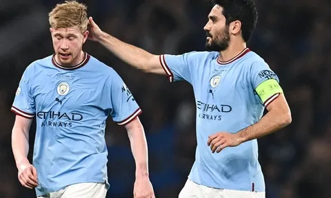 Cuối cùng Manchester City cũng cảm thấy nhớ De Bruyne và Gundogan