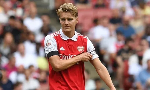 Martin Odegaard nói thẳng mục tiêu sau trận thắng Man Utd