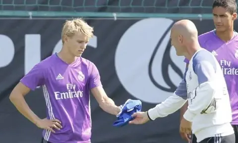 Odegaard nói rõ đẳng cấp của Zidane