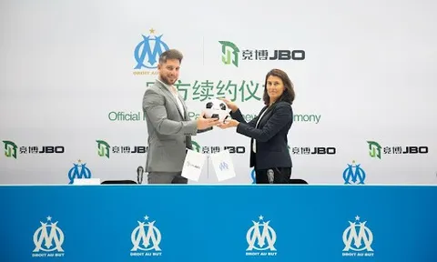 Olympique Marseille và JBO công bố sự hợp tác phát triển tại Châu Á