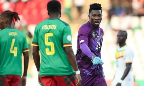 Onana "hóa tượng" trong 2 bàn thua của Cameroon