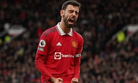 Bruno Fernandes nổi giận với đồng đội