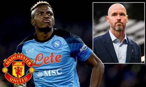 Osimhen đã nói điều Ten Hag muốn nghe