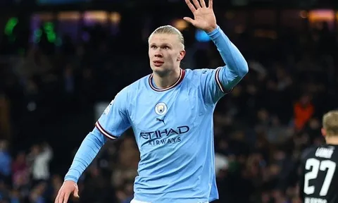 Man City thắng Leipzig 7-0: Người khổng lồ Haaland