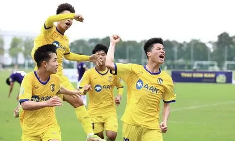 SLNA, Hà Tĩnh vào bán kết giải U17 Quốc gia 2023