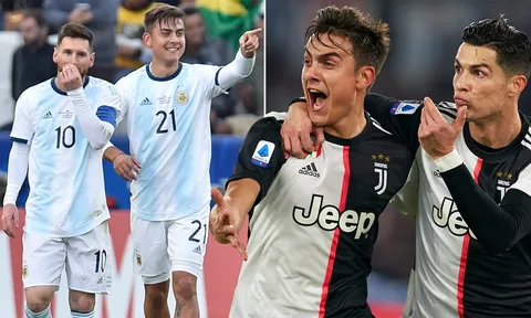 Paulo Dybala nói gì về Ronaldo - Messi?