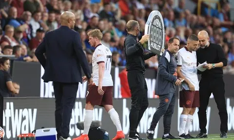 Pep dần quen với ám ảnh của De Bruyne