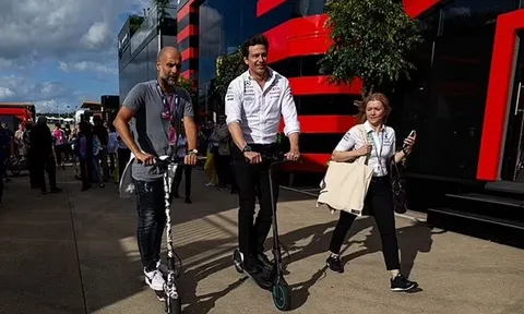 Pep Guardiola và dàn sao xuất hiện tại cuộc đua F1