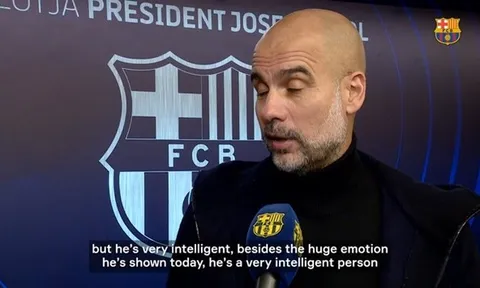 Pep và Busquets nêu suy nghĩ về Aguero
