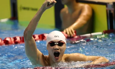 Pha giấu bài giúp đội bơi Việt Nam giành HCV SEA Games