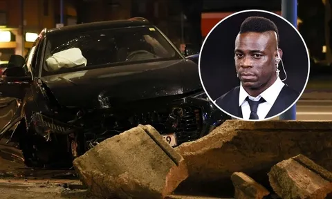Phản ứng của Balotelli sau vụ tai nạn