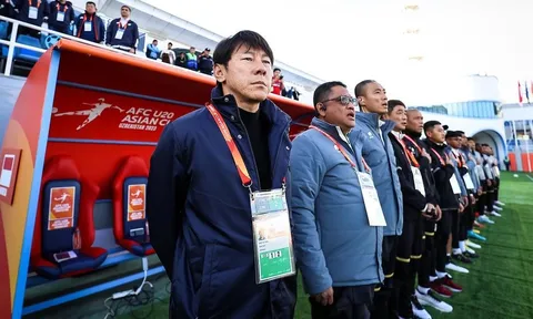 Phản ứng của HLV Shin Tae-yong sau thất bại của U20 Indonesia