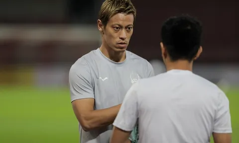Phản ứng của Keisuke Honda sau khi Campuchia bị loại