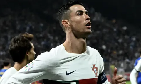 Phản ứng của Ronaldo sau khi phá sâu kỷ lục Guinness thế giới