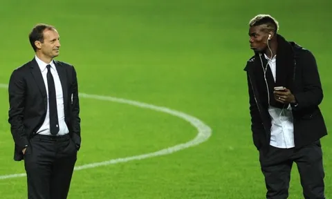 Pogba vui mừng khi trở lại thành Turin của Juventus