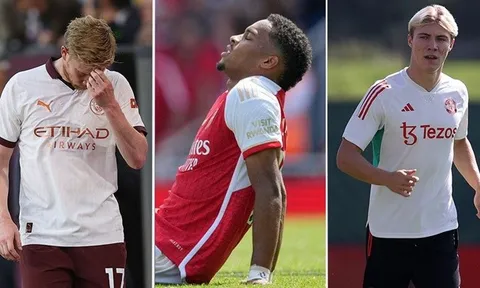 Đội hình 11 ngôi sao dính chấn thương ở EPL: Số 9 M.U; Tân binh Arsenal