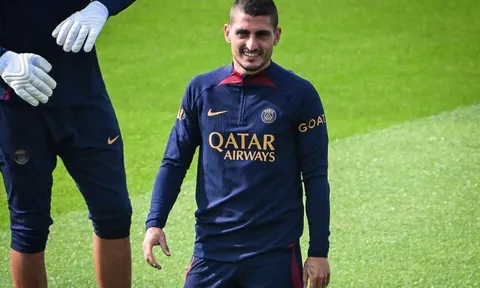 PSG loại Verratti khỏi danh sách dự Champions League