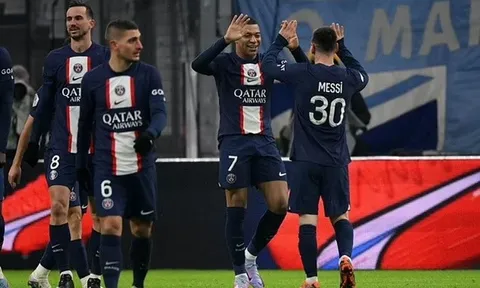 Mbappe - Messi 'out trình', PSG nghiền nát Marseille thuyết phục