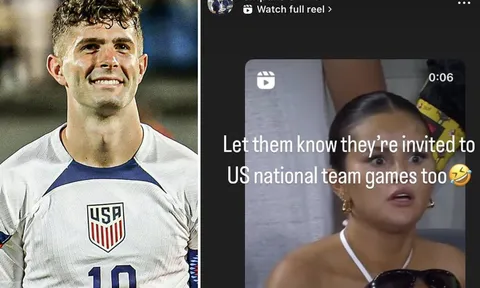 Pulisic chế giễu dàn sao xem bóng đá chỉ vì Messi?