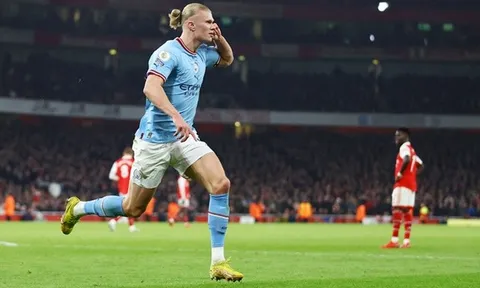 Haaland sẽ phá những kỷ lục nào ở đại chiến Man City đấu Arsenal?
