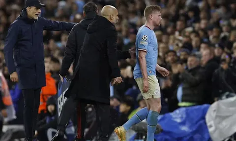 De Bruyne giận dỗi dù Man City thắng to, Pep Guardiola cảnh báo gắt