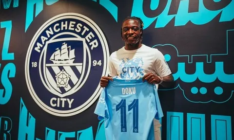 Manchester City và “làn gió mới” Jeremy Doku