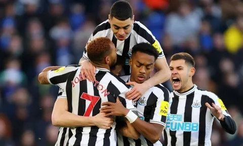 Quá bùng nổ! Newcastle hủy diệt cựu vương, đánh bật Man City khỏi top 2