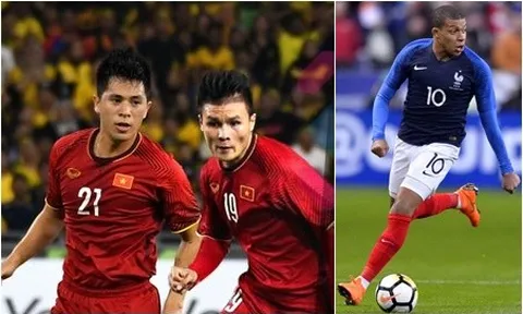 Quang Hải, Đình Trọng trước cơ hội đối đầu với Kylian Mbappe