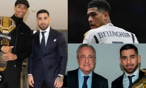 Bellingham, Ramos rạng rỡ bên cạnh nhà vô địch UFC