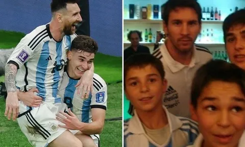 Julian Alvarez - từ tấm ảnh với Messi đến người hùng Argentina