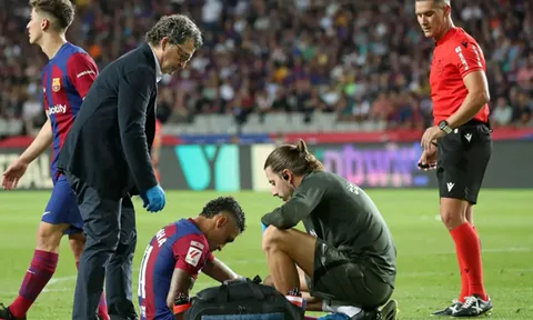 Barcelona nhận tin vui về Raphinha