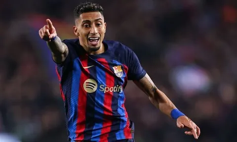 Raphinha ngạc nhiên với ngôi sao Real Madrid nhất