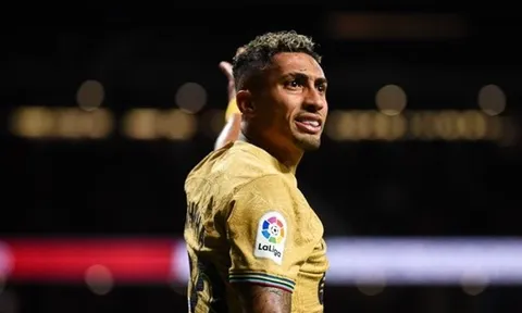 Barca chốt giá tống tiễn Raphinha