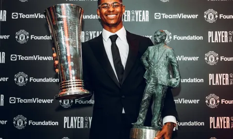 CHÍNH THỨC! Rashford đoạt cú đúp giải thưởng danh giá