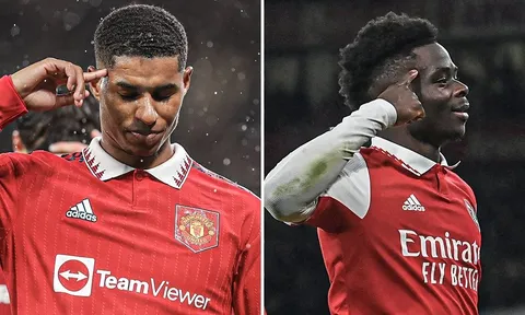 Rashford đăng ký thương hiệu cho pha ăn mừng