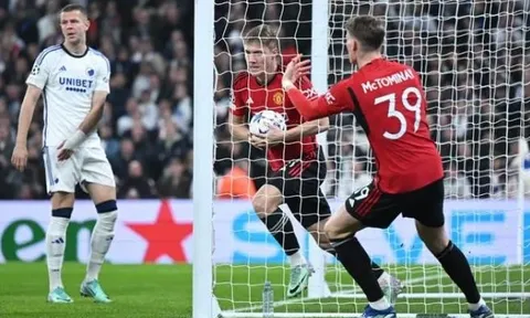 Rasmus Hojlund lập kỷ lục Champions League