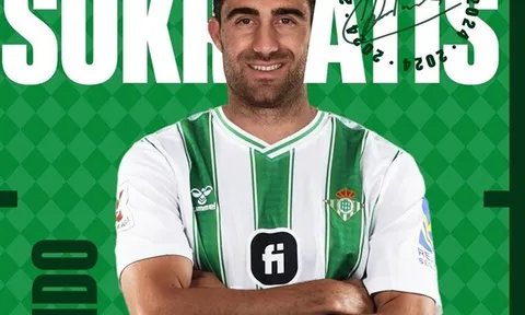 CHÍNH THỨC! Real Betis chiêu mộ người cũ Arsenal