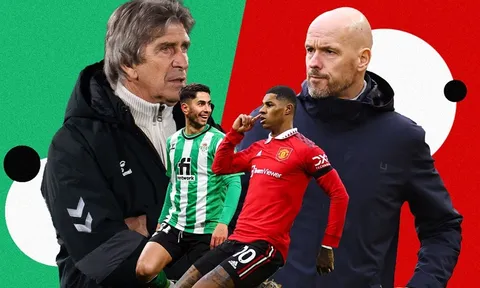 Real Betis vs Man Utd: 3 bàn, thẳng tiến vào tứ kết