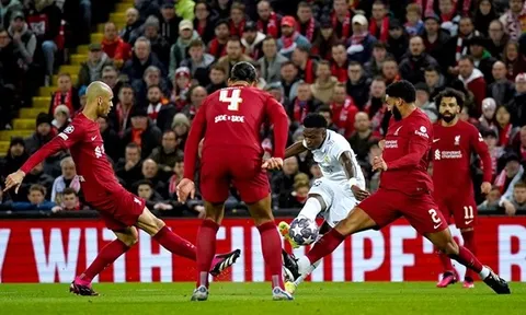 Real Madrid hạ đẹp Liverpool: Ngọn lửa Vinicius