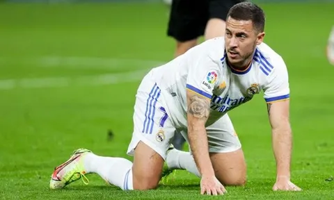 Real từ chối bán Hazard cho một CLB Ngoại hạng Anh