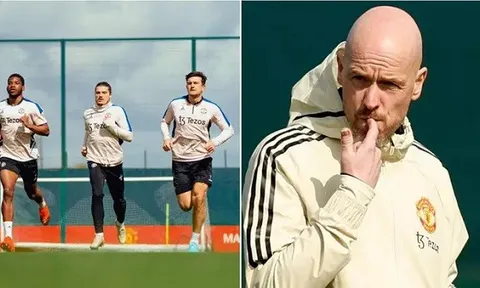 Ten Hag triệu tập 'thần đồng' M.U trước trận gặp Tottenham