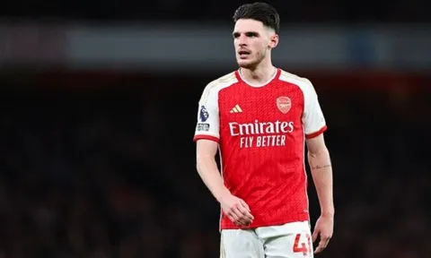 Declan Rice gửi thông điệp chia tay đàn em