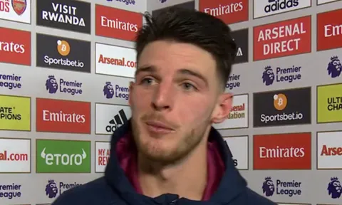 Declan Rice nói thẳng khả năng Arsenal vô địch EPL
