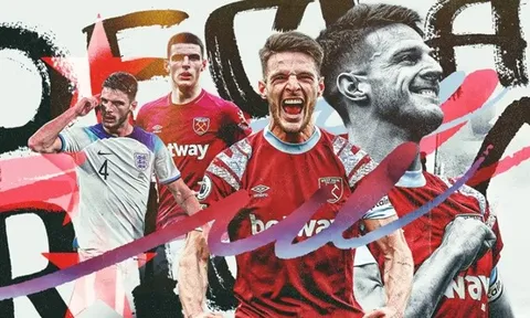 Declan Rice: Đẳng cấp hay sản phẩm của truyền thông